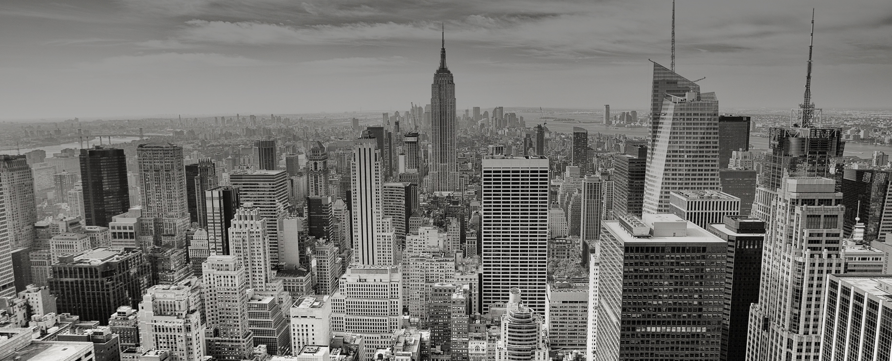New York City skyline with the Empire State Building